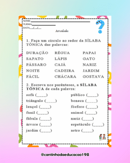 APOSTILA 5° ANO - GRAMÁTICA - Imagem 6