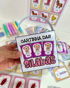 Cartinhas das Palavras- Sílabas Simples
