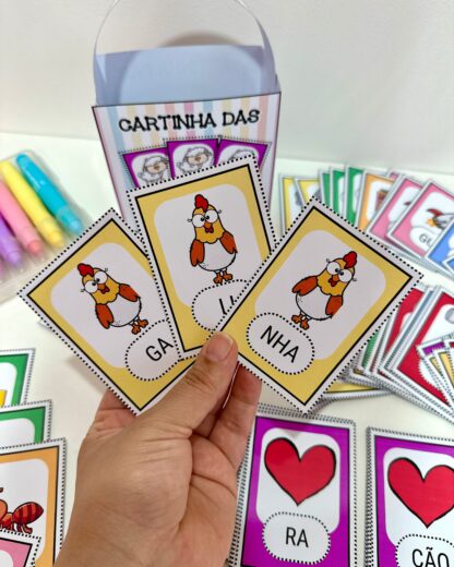 Cartinhas das Sílabas - Sílabas Complexas - Imagem 4