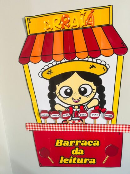 Barraca da leitura- Festa junina - Imagem 3