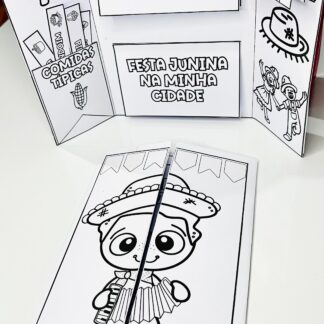 LAPBOOK Junino