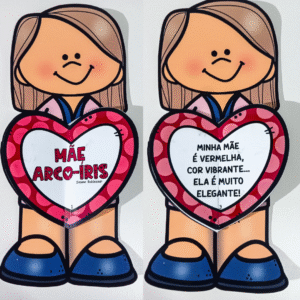 Mamãe arco-íris – Livro interativo