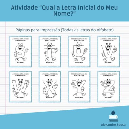 Atividade "Qual a Letra Inicial do Meu Nome?" - Image 4