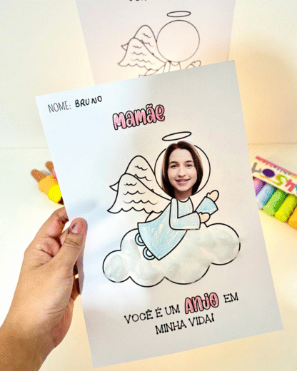 Atividade Dia das Mães Anjo