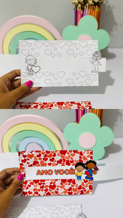 Cartão Dia das Mães - Amo você
