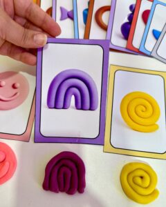 Cards Massinha (Coordenação motora)