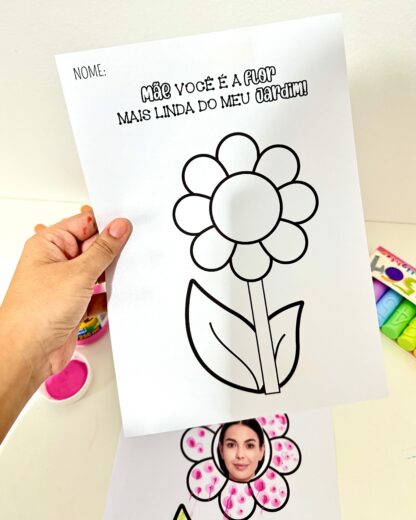 Atividade Dia das Mães - A flor do meu jardim - Image 2