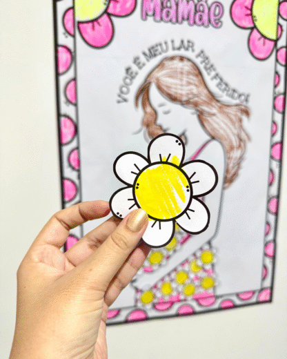 Cartaz colorir Dia das mães - Image 2