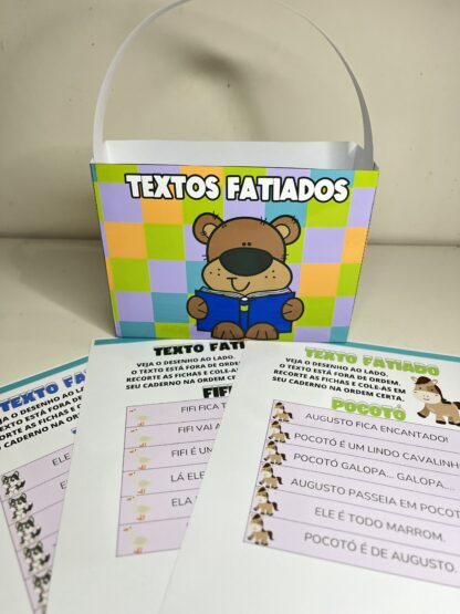 Maletinha dos Textos Fatiados - Leitura e compreensão de texto - Image 3