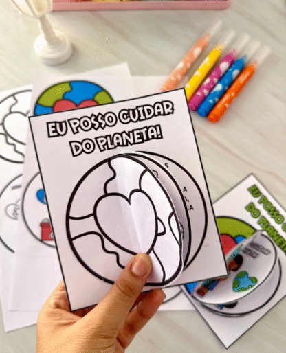 📗💚 Livrinho Eu Posso Cuidar do Planeta 🌍🌱 | Recurso Dia do Meio Ambiente - Image 4