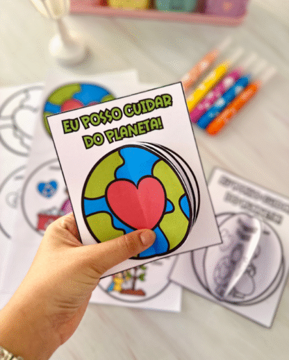 📗💚 Livrinho Eu Posso Cuidar do Planeta 🌍🌱 | Recurso Dia do Meio Ambiente - Image 2