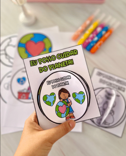 📗💚 Livrinho Eu Posso Cuidar do Planeta 🌍🌱 | Recurso Dia do Meio Ambiente - Image 6