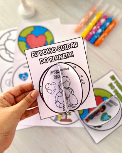 📗💚 Livrinho Eu Posso Cuidar do Planeta 🌍🌱 | Recurso Dia do Meio Ambiente - Image 7