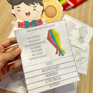 📚 Flipbook Festa Junina – Atividades de Interpretação! 🎉🌽