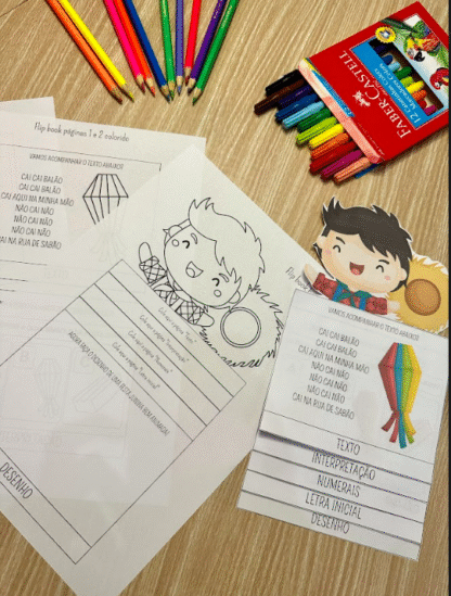 📚 Flipbook Festa Junina – Atividades de Interpretação! 🎉🌽 - Image 5
