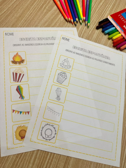 🎉 Apostila de Atividades - Festa Junina 🌽✏️ - Image 8