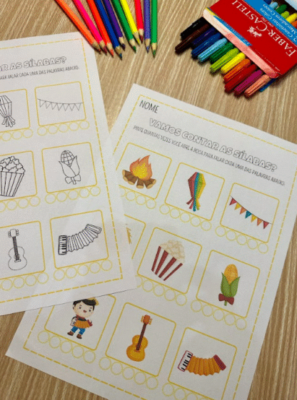 🎉 Apostila de Atividades - Festa Junina 🌽✏️ - Image 5