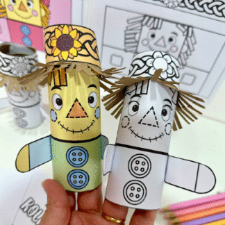 ESPANTALHO ROLINHO DE PAPEL HIGIÊNICO – FESTA JUNINA