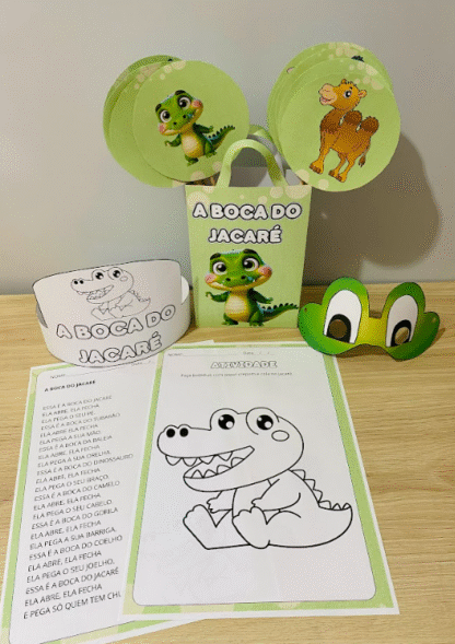 🎶 Sacola Musical – A Boca do Jacaré | Educação Infantil | PDF Lúdico - Image 3