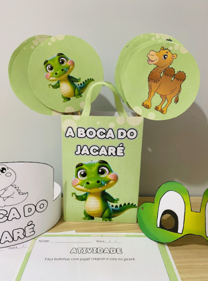 🎶 Sacola Musical – A Boca do Jacaré | Educação Infantil | PDF Lúdico