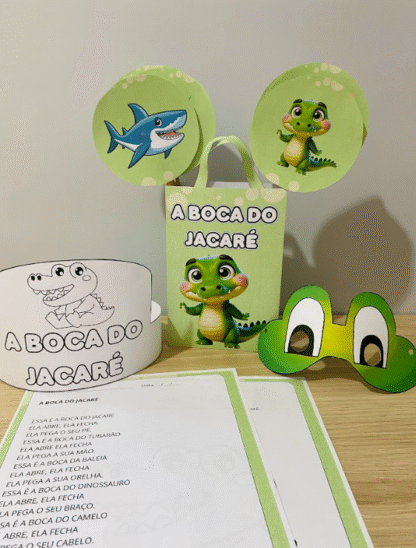 🎶 Sacola Musical – A Boca do Jacaré | Educação Infantil | PDF Lúdico - Image 4