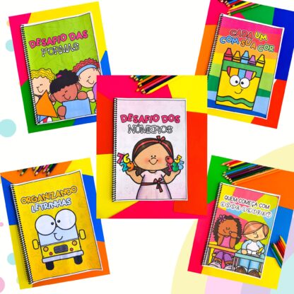 Kit 5 apostilas
