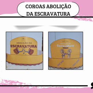 🖤✨ Coroas da Abolição da Escravatura ✨🖤