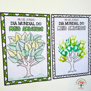 Cartaz Colaborativo Árvore – Meio Ambiente