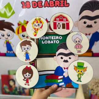 Dia Nacional do Livro Infantil + Painel