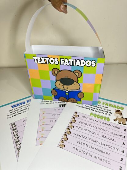 Maletinha dos Textos Fatiados - Leitura e compreensão de texto - Image 2