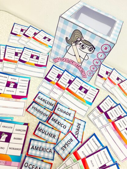 BINGO DOS SUBSTANTIVOS COMUNS E PRÓPRIOS - Image 3