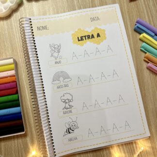 APOSTILA TRAÇANDO AS LETRAS