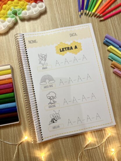 APOSTILA TRAÇANDO AS LETRAS