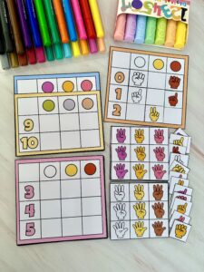 Trabalhando números e cores