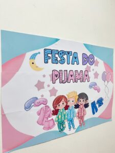 🎉 Festa do Pijama – Painel e Decoração para Imprimir | Atividade Especial e Divertida