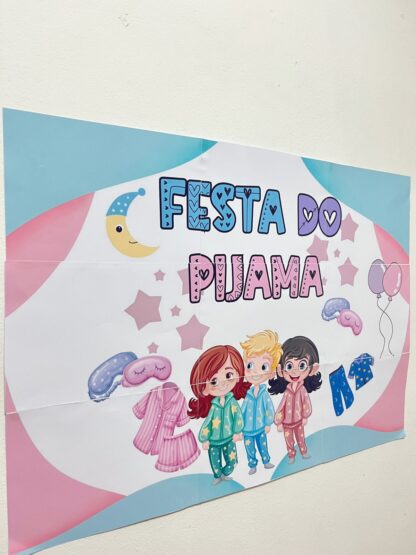 🎉 Festa do Pijama – Painel e Decoração para Imprimir | Atividade Especial e Divertida