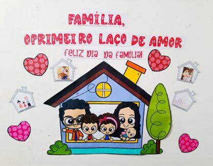 Painel interativo dia da família