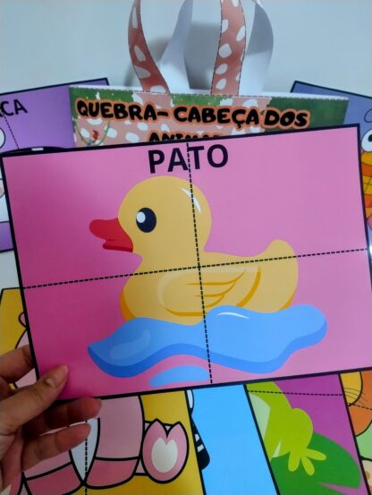 Quebra- cabeça animais grande - Image 4