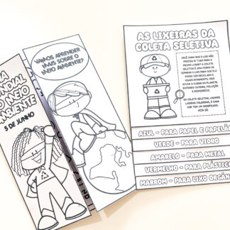 Combo Educação Ambiental: Lapbook + Flipbook