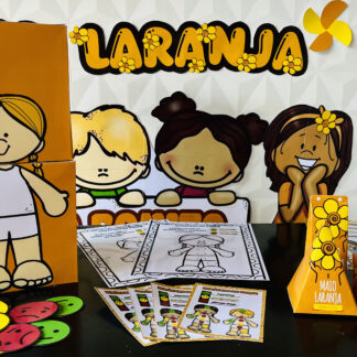 Maio laranja: Painel e atividades