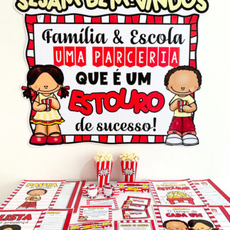 kit Reunião de Pais - Pipoca