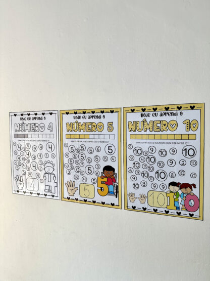 Kit Cartaz Numerais de 1 a 10. - Image 3
