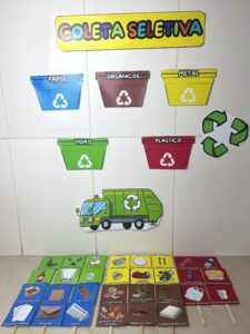 Painel Educativo: Reciclagem e Sustentabilidade para Crianças