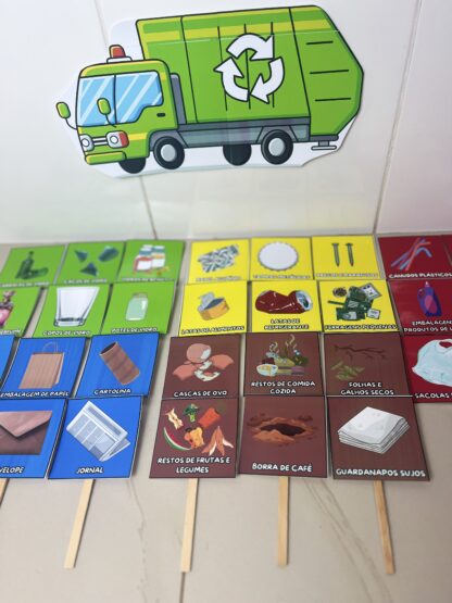 Painel Educativo: Reciclagem e Sustentabilidade para Crianças - Image 3