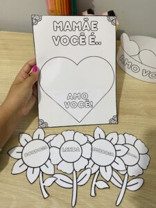 Cartão Dia das Mães – Flores