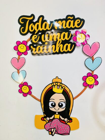 Bambolê Dia das Mães - Decoração para Fotos