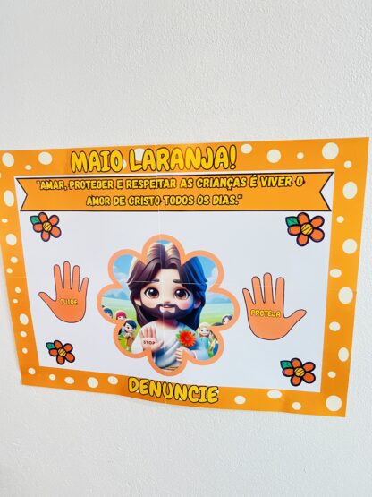 Painel maio laranja - Image 4