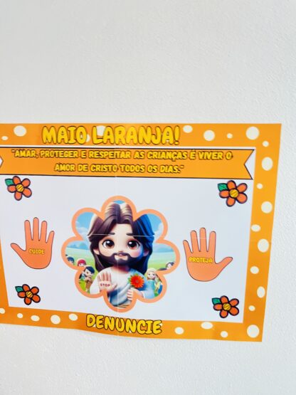 Painel maio laranja - Image 3