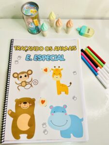 Apostila traçando os animais- Educação Especial