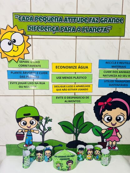 PAINEL DO MEIO AMBIENTE - EDUCAR COM CONSCIÊNCIA! - Image 4